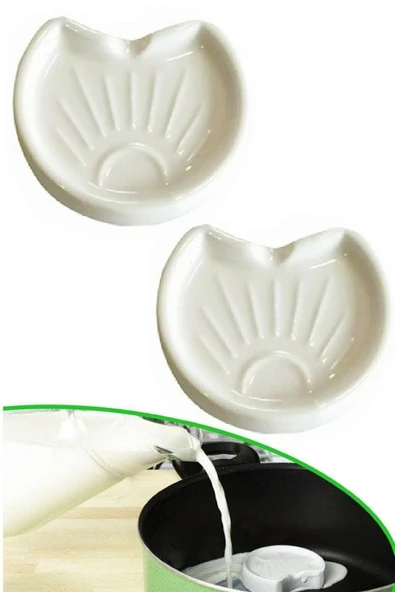 QNİAY Pratik Süt Taşırmaz Milk Saver Süt Kaynama Uyarı Süt Taşı Mutfak Tencere Pişirme Aparatı - 2