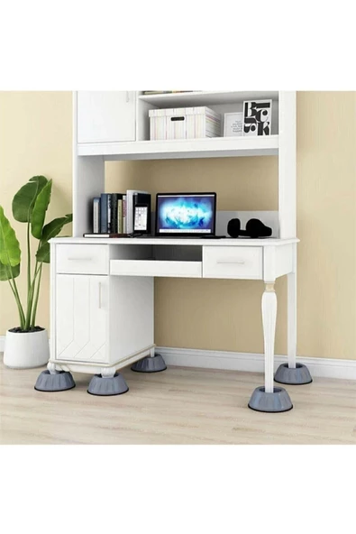 QNİAY 4'lü Çamaşır Makinesi Titreşim Engelleyici Stoper (10cm X 4cm) - 3