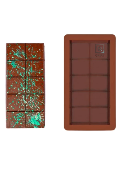 Kalsiyum Mood Dubai Çikolatası Kalıbı Silikon Çikolata Kalıbı Chef Sunum Kalıbı - Resim 3