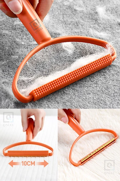 QNİAY Elbise Pamuk Tiftik Temizleme Yün Kazak Kumaş Tüy Aparatı Toplama Aleti - 2