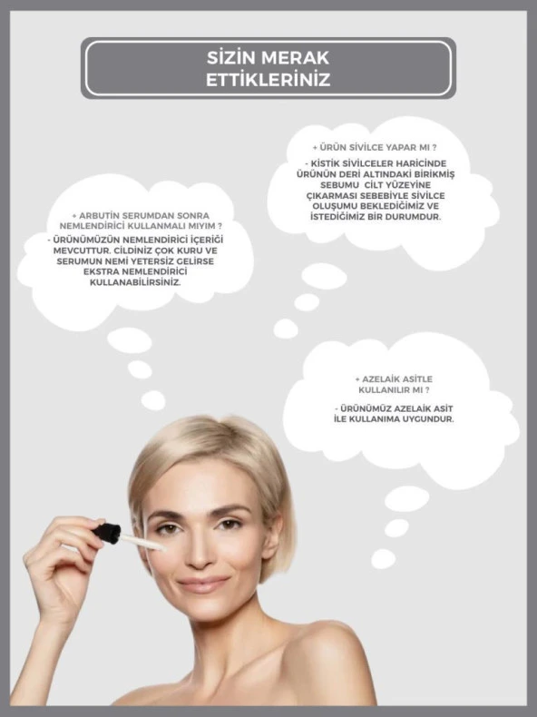 the fair.Arbutin Cilt Tonu Eşitleyici Leke Karşıtı Vegan Cilt Serumu %1 Arbutin+ %0.5 Uva Ursi 30 ml - 4