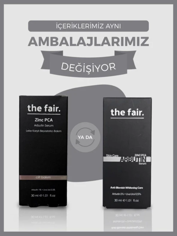 the fair.Arbutin Cilt Tonu Eşitleyici Leke Karşıtı Vegan Cilt Serumu %1 Arbutin+ %0.5 Uva Ursi 30 ml - 5