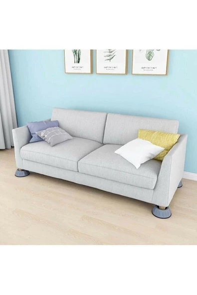 QNİAY 4'lü Çamaşır Makinesi Titreşim Engelleyici Stoper (10cm X 4cm) - 4