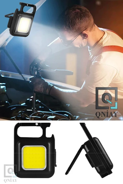 QNİAY Şarj Edilebilir 30 Ledli El Feneri Kamp Çadır Lambası Arazi Seyahat Taşınabilir Aydınlatma Işıldak - Resim 7