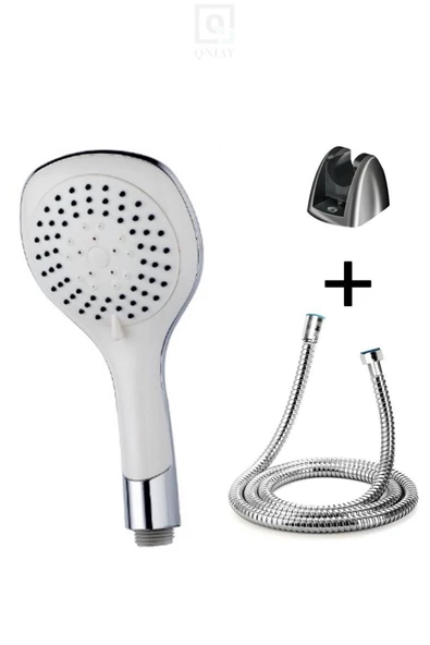 QNİAY Carna 3206 Star Mafsallı Duş Seti Balina Set ürün görseli