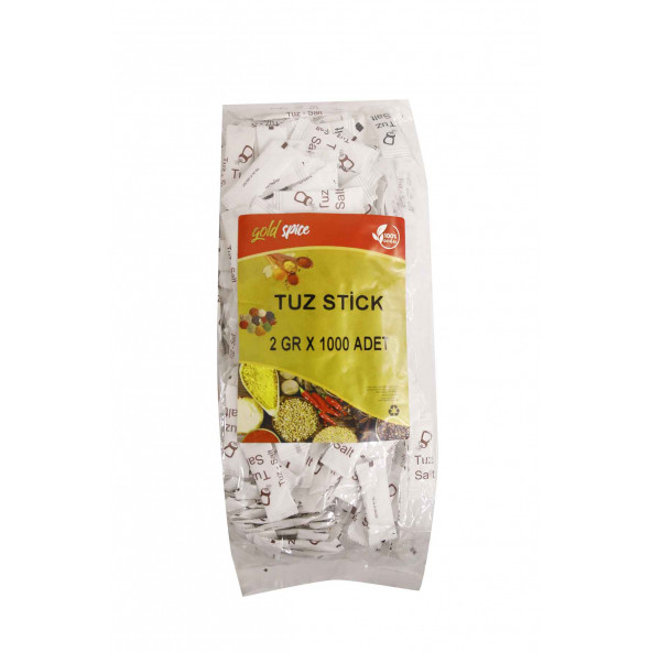 TUZ STİCK ( TEK KULLANIMLIK ) 2 GR X 1000 ADET - 1