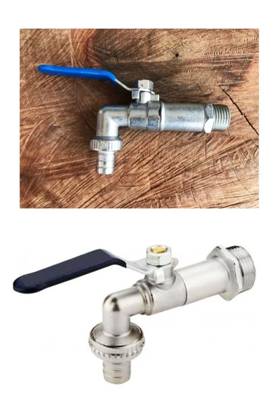 QNİAY Rekorlu Küresel Bahçe Musluğu Döküm 1/2