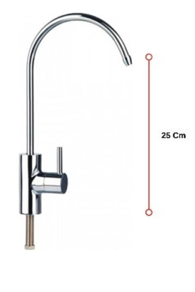 QNİAY Su Arıtma Musluğu - Lüx Musluk - Pirinç Malzeme - Resim 3
