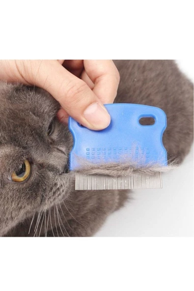 QNİAY Kedi Köpek Bit Ve Pire Tarağı - Resim 2