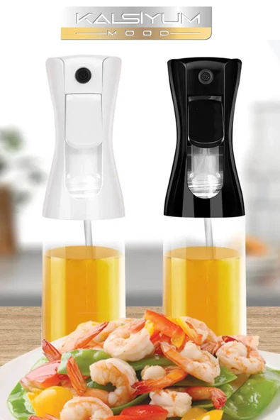 QNİAY Chef Sprey Sunum Yağdanlık Püskürtme Sprey Cam Şişe Zeytinyağı Sirke Yağ Limon Airfryer Kamp Barbekü - 4