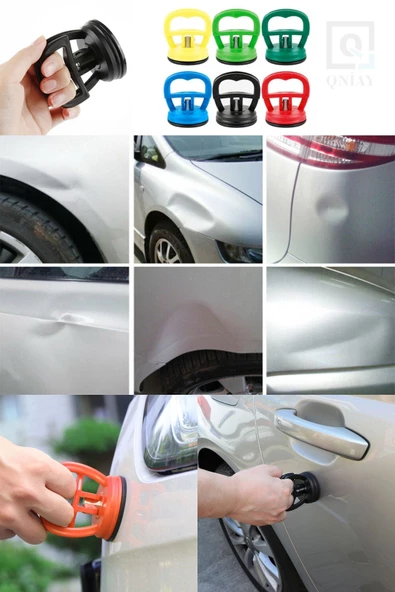 QNİAY Pratik Çok Amaçlı Araç Kaporta Göçük Düzeltici Vantuz Vantuzlu Göçük Giderici Araç Kaportacı Aparatı - Resim 2