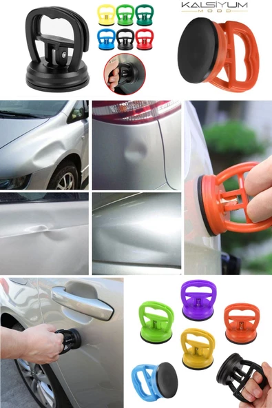 QNİAY Pratik Çok Amaçlı Araç Kaporta Göçük Düzeltici Vantuz Vantuzlu Göçük Giderici Araç Kaportacı Aparatı - Resim 4