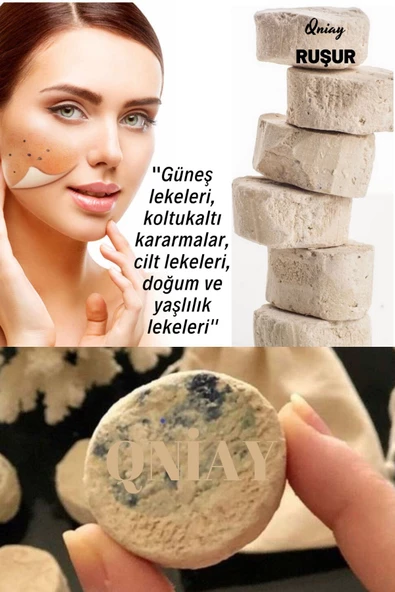 QNİAY Ruşur Rooshoor 10 Adet 1.kalite Cilt Beyazlatma Gözenek Arındırıcı Peeling cilt Yüz Bakım