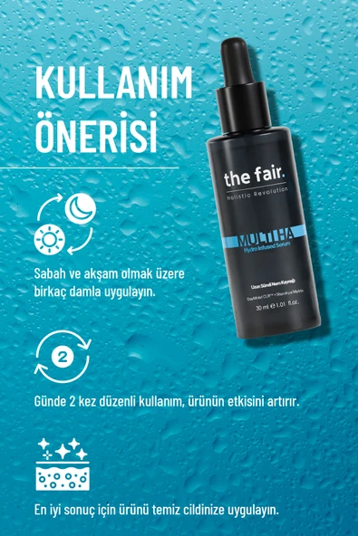 the fair. Multi HA Hydro Infused Hyalüronik Asit Vegan Nemlendirici Cilt Serumu 3 DayMoist+0.5 Hyalomatrix - Resim 4