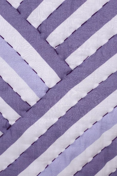 %100 Pamuk Bebek Müslin Yorgan - Oyun Matı El İşlemeli 70x100 cm - ZTD100 ZT048 - 4