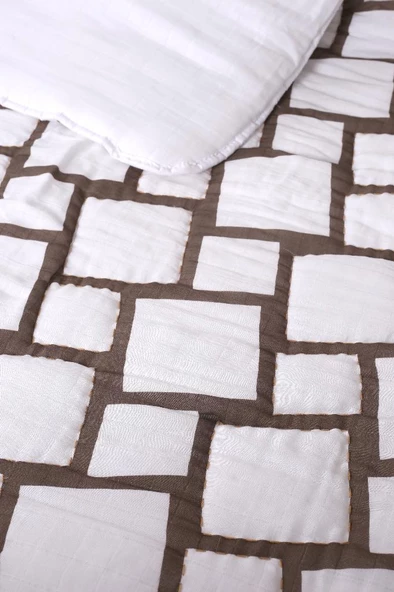 %100 Pamuk Çocuk Müslin Yorgan - El İşlemeli 100x150 cm - ZTD200 ZT114 - 5