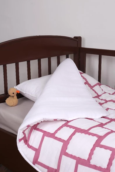 %100 Pamuk Çocuk Müslin Yorgan - El İşlemeli 100x150 cm - ZTD200 ZT112 - 2