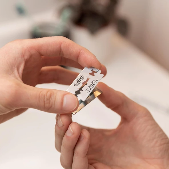 Bic Chrome Platinum Çift Taraflı 100'lü Tıraş Bıçağı - 5