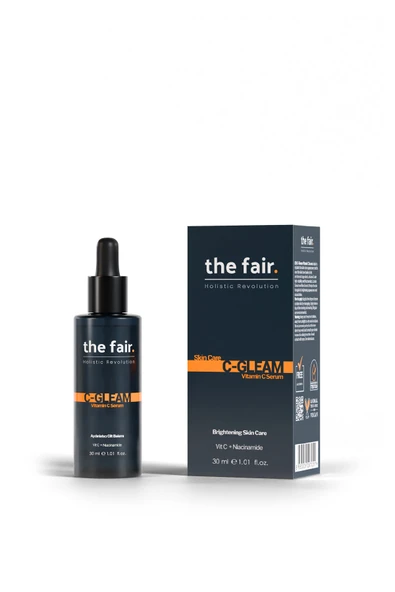the fair. C-Gleam Leke Giderici Gözenek Bakımı Vegan Cilt Serumu 2 Vitamin C +2 Niacinamide 30ml - Resim 5