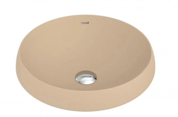 Creavit Deep Tezgah Üzeri Lavabo Cappicino Ø45 cm DE045