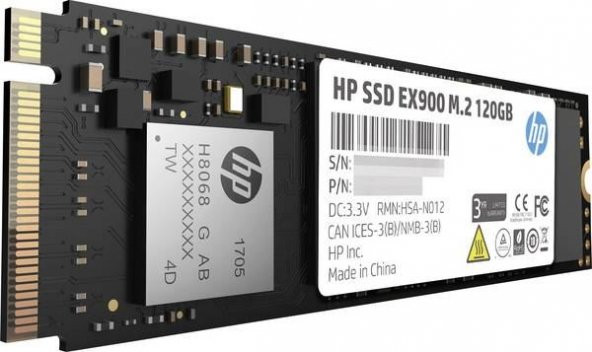 HP-X 120GB SSD M.2 EX 900 NVMe PCIe 3.0 x 4 2YY42AA - 1