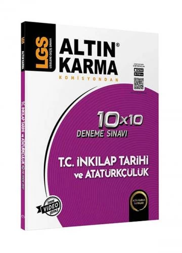 ALTIN KARMA 8.SINIF LGS İNKİLAP TARİHİ 10X10 DENEME