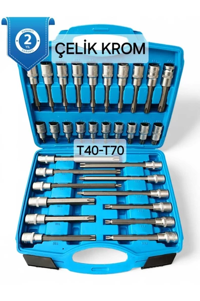 prohummer 26 ADET TORX BIT SOKET SETİ