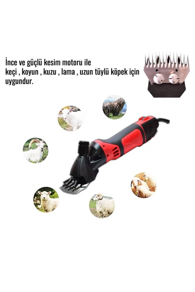 prohummer Profesyonel PH019 Koyun Keçi Kırkma Makinesi - 4