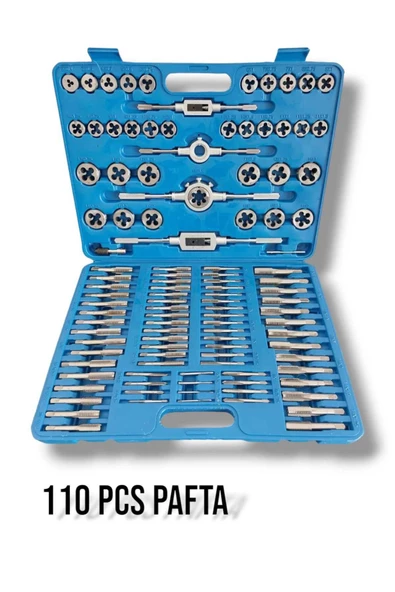 EKİNLER Kılavuz Pafta Takımı Diş Açma Seti 110 Parça M2-m18