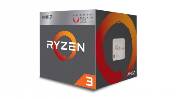 AMD RYZEN 3 2200G SOKET AM4 3.5GHz 6MB 65W 4 Çekir