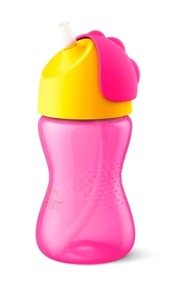 Philips Avent Pembe  Yeni Model Pipetli Bardak 300 ml