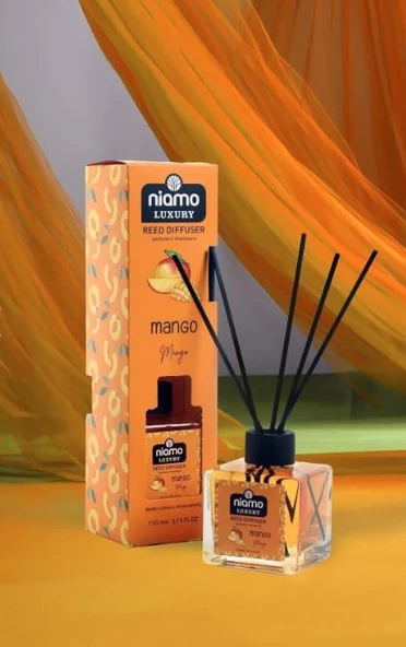 Niamo Mango Kokulu Çubuklu Oda Ve Ortam Kokusu Esansiyel Yağ 110 Ml