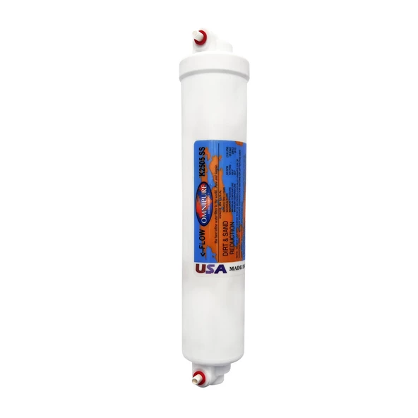 Omnipure K2505 SS Amerikan Malı Inline Su Arıtma Filtresi - Sediment Filtre