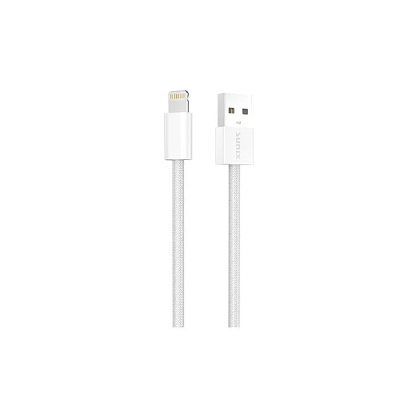 Sunix 2.4A USB Lightning Örgülü Hızlı Şarj ve Data Kablosu 2 metre IP-17 - 2