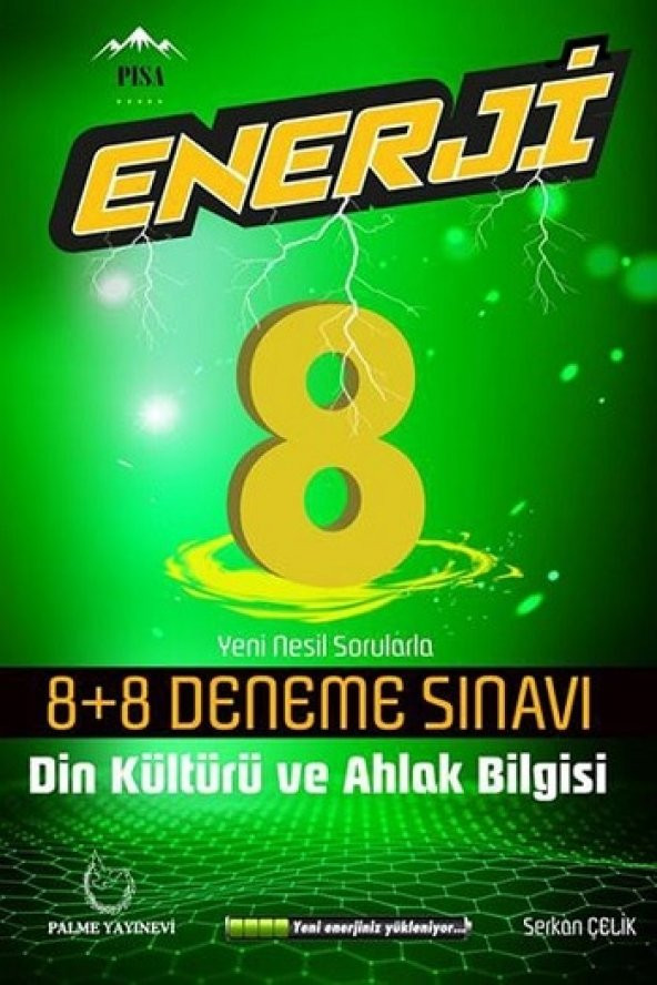 Palme 8.sınıf Enerji Din Kültürü 8+8 Deneme Yeni