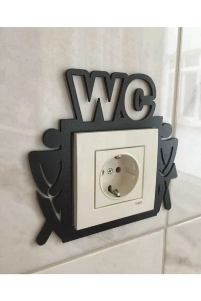 TVS LAZER TASARIM Wc Priz Süsü - 2