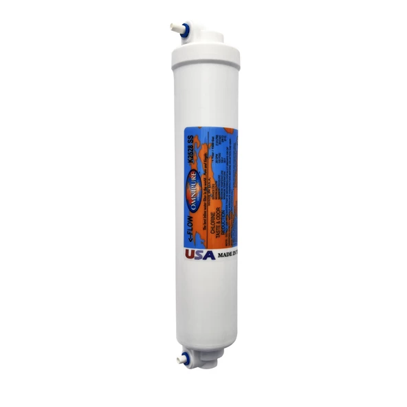 Omnipure K2528 SS Amerikan Malı Inline Su Arıtma Filtresi - Karbon Filtre