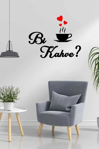 TVS LAZER TASARIM Bi Kahve Ahşap Dekoratif Mutfak Duvar Tablosu Ahşap Modern Duvar Dekoru - 2