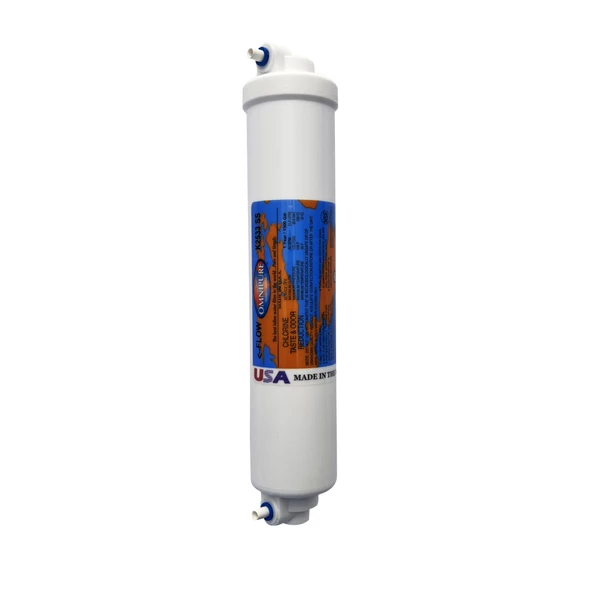 Omnipure K2533 SS Amerikan Malı Inline Su Arıtma Filtresi - Karbon Filtre
