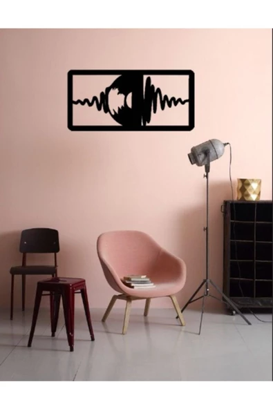 TVS LAZER TASARIM Müzik Nota Ahşap Mdf Dekoratif Tablo - Müzik Temalı Duvar Dekoru