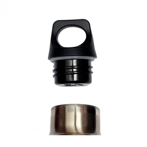 Laken Alüminyum Futura Şişe Siyah Kapak LK055 - 3