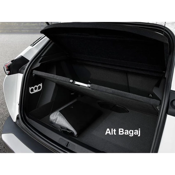 Bod Peugeot 2008 3D Havuzlu Paspas ve Bagaj Havuzu Seti 2020-Sonrası Alt Kısım - Resim 3
