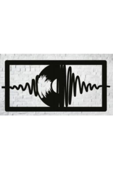 TVS LAZER TASARIM Müzik Nota Ahşap Mdf Dekoratif Tablo - Müzik Temalı Duvar Dekoru - 2