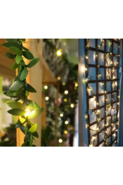 YASİMA 1 ADET 3 METRE TEL SARMAŞIKLI PİRİNÇ LED YILBAŞI SÜSÜ