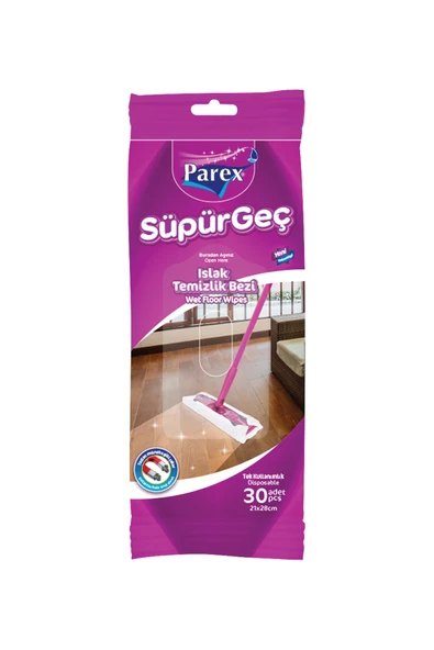 Parex Süpürgeç Islak Temizlik Bezi