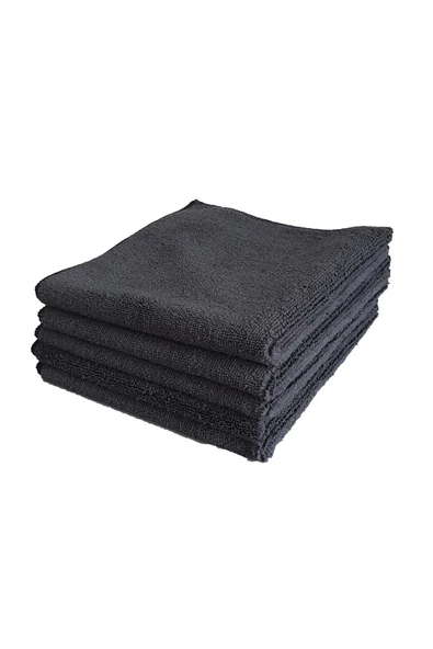İntermop Mikrofiber Kalın Dokulu Kurulama&temizlik Bezi Siyah 39x35 Cm 5 Adet