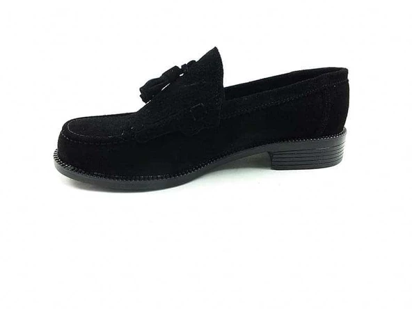 Çarıkçım Corcik Kolej Erkek Ayakkabı Siyah-Nubuk 74 799 - 2