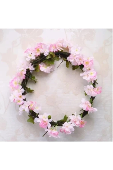 YASİMA Yapay Çiçek Bahar Dalı Sarmaşık Japon Kiraz Çiçekli 230 Cm 18 Çiçekli Dolanabilen Model ürün görseli