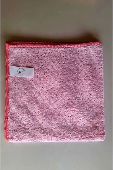 YASİMA PEMBE mikrOfiber temizlik bezi cam ve ev temizliği