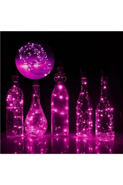 YASİMA Pembe Peri Led Parti Malzemeleri Ev Dekor Aksesuar Doğum Günü Yılbaşı Süs6 - 2